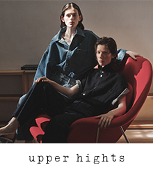 upper hights◆パーカー/1/コットン/GRY/204cg04 upper hights(アッパーハイツ) / パーカー/1/コットン/GRY