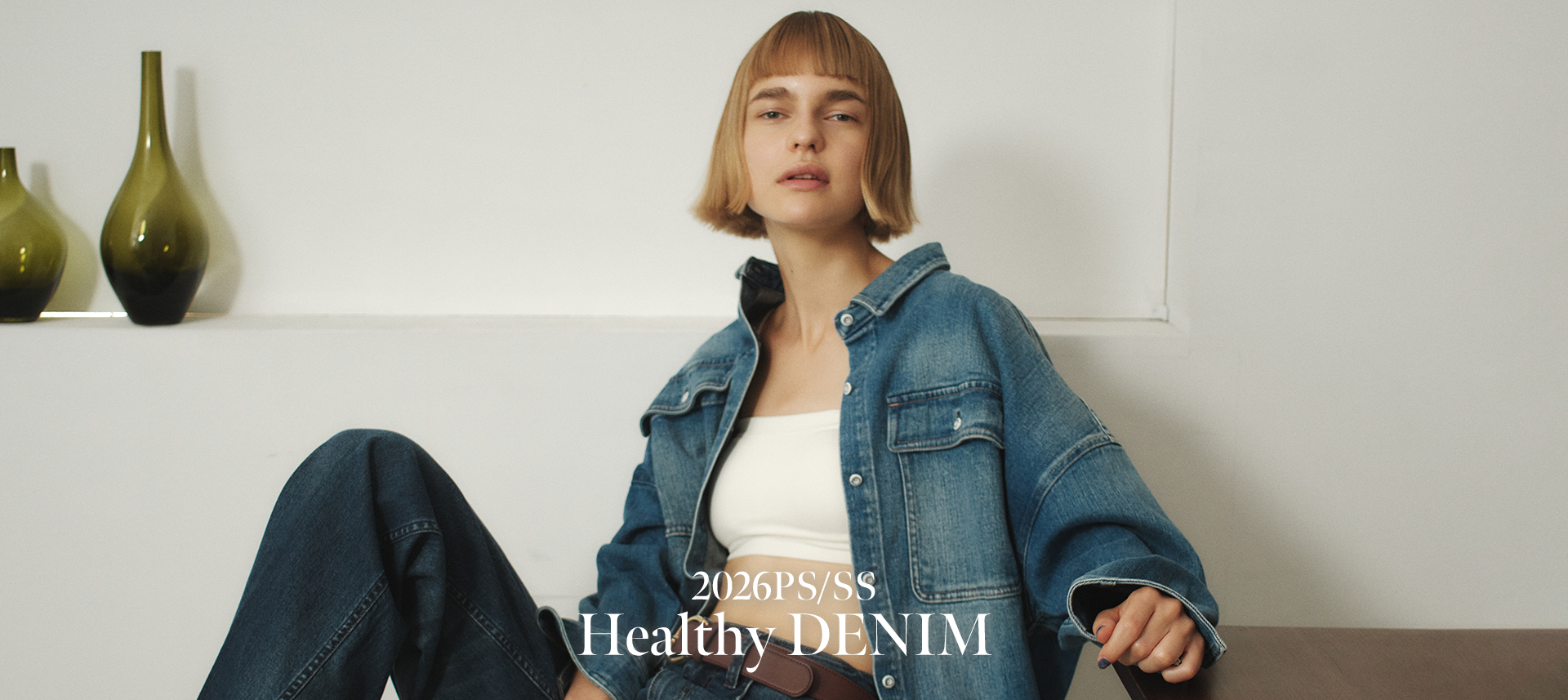 26SS Healthy DENIM LOOK